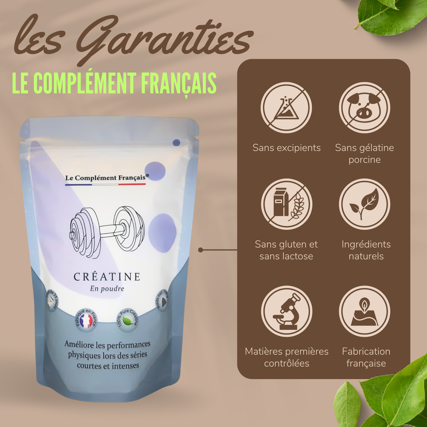 CRÉATINE POUDRE
