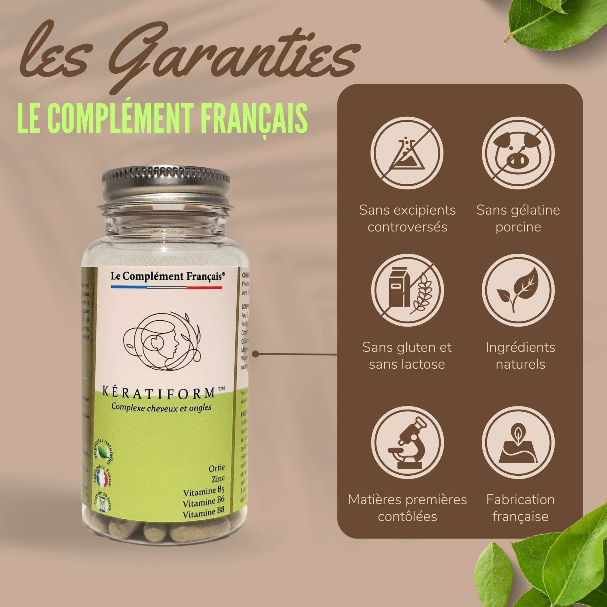 Complément alimentaire KERATIFORM™ - LCF - CI